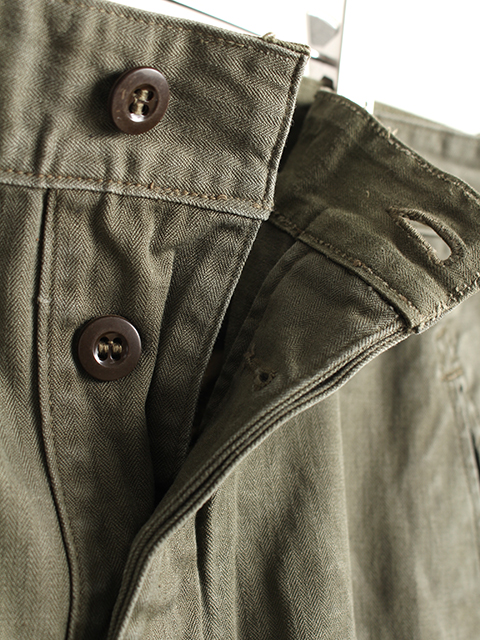 USED】FRENCH ARMY M-47 CARGO PANTS SIZE-43?3-OIKOS 毎日を楽しく