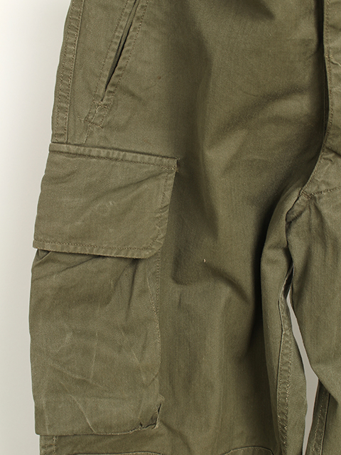 【USED】FRENCH ARMY M-47 CARGO PANTS SIZE-23 A フランス軍M47カーゴパンツサイズ23 A
