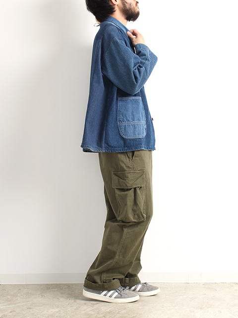 USED】FRENCH ARMY M-47 CARGO PANTS SIZE-43-OIKOS 毎日を楽しく豊か 