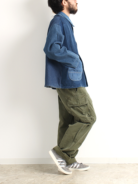 USED】FRENCH ARMY M-47 CARGO PANTS SIZE-43-OIKOS 毎日を楽しく豊か 