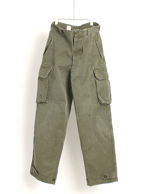 【USED】FRENCH ARMY M-47 CARGO PANTS SIZE-43 フランス軍M47カーゴパンツサイズ43