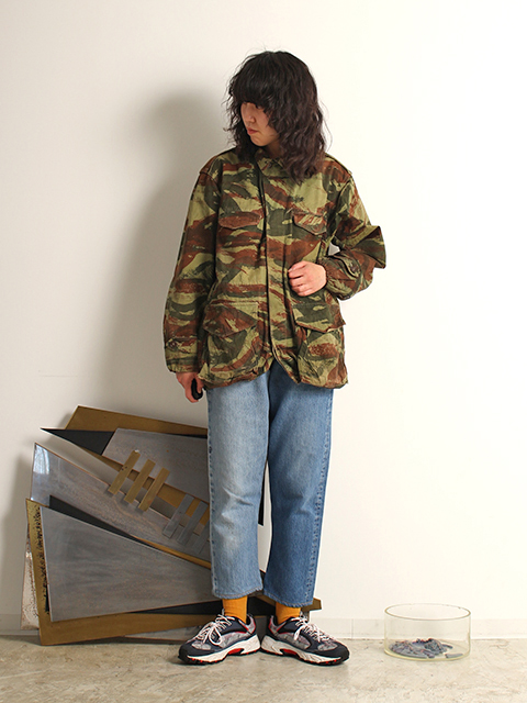 【USED】FRENCH ARMY M-47 LIZARD CAMOFLOUGE FIELD JACKET  フランス軍M47リザードカモフィールドジャケット