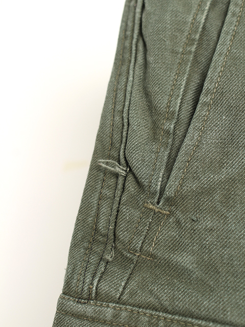 【USED】FRENCH ARMY M-47 CARGO PANTS SIZE-76L フランス軍M47カーゴパンツサイズ76L
