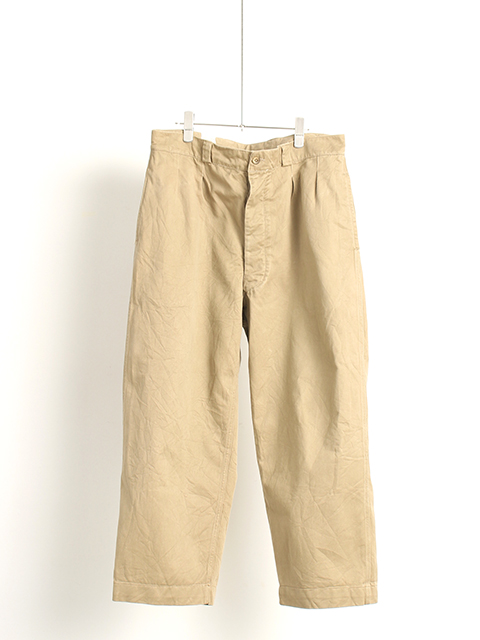 【USED】FRENCH ARMY M-52 TROUSERS 35-size フランス軍M52チノトラウザー35サイズ