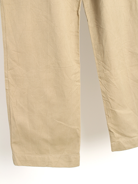 【USED】FRENCH ARMY M-52 2TUCK CHINO TROUSERS SIZE34 フランス軍M52 2タックチノトラウザーサイズ34