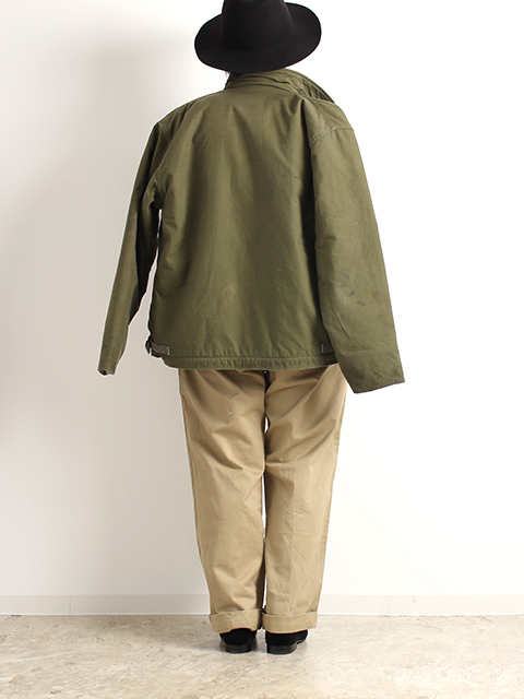 FRENCH ARMY M-52 2TUCK CHINO TROUSERS SIZI34 -OIKOS 毎日を楽しく