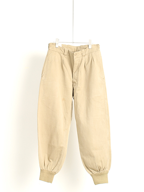 【USED】FRENCH ARMY M-52 PARATROOPER TROUSERS SIZE-12 フランス軍M52チノパラトルーパーサイズ12