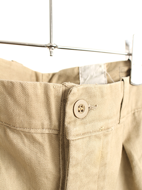 USED】1955 FRENCH ARMY M-52 TROUSERS SIZE-35-OIKOS 毎日を楽しく