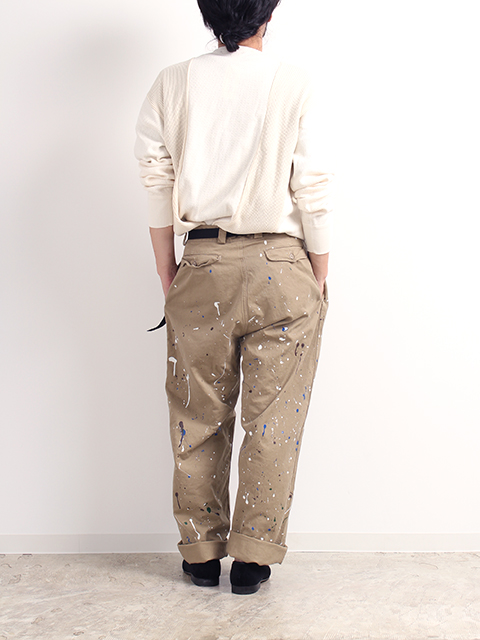 FRENCH ARMY M52 TROUSERS PAINTED フランス軍M52トラウザーペイント