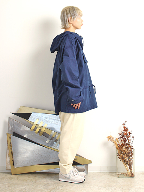 USED】00s FRENCH ARMY ALPINE SMOCK-INDIGO DYED- 毎日を楽しく豊かに