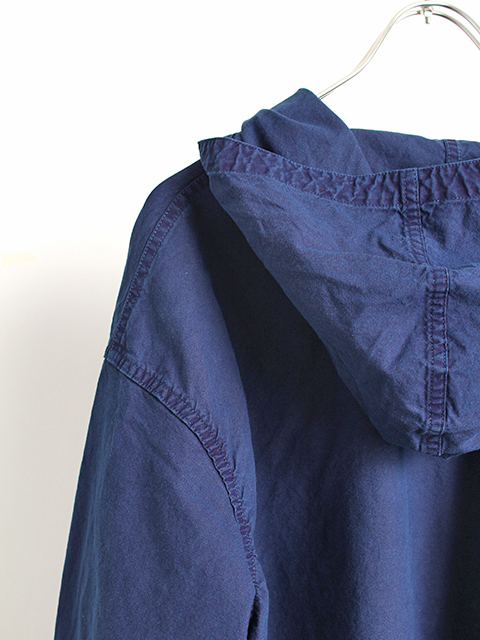 USED】00s FRENCH ARMY ALPINE SMOCK-INDIGO DYED- 毎日を楽しく豊かに