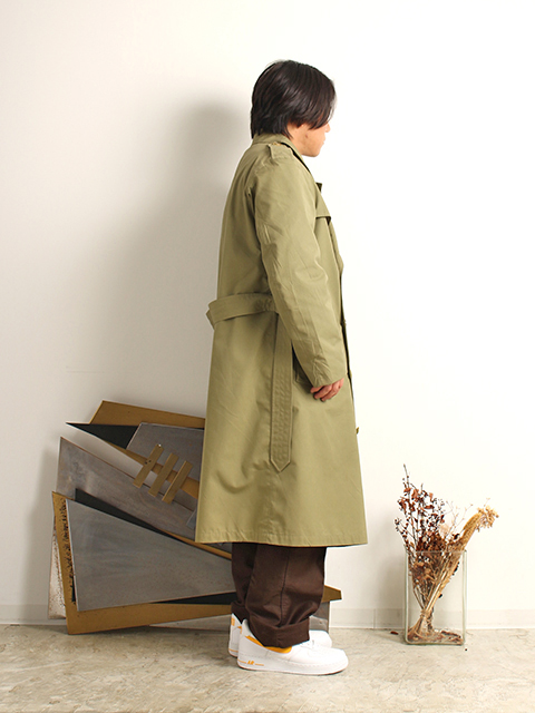 1964 FRENCH ARMY WATERPROOF TRENCH COAT-OIKOS 毎日を楽しく豊かに