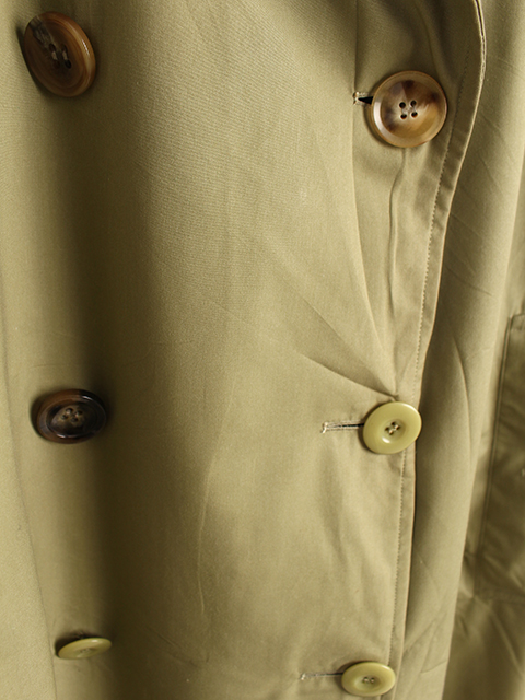 1964 FRENCH ARMY WATERPROOF TRENCH COAT 64年製フランス軍防水トレンチコート