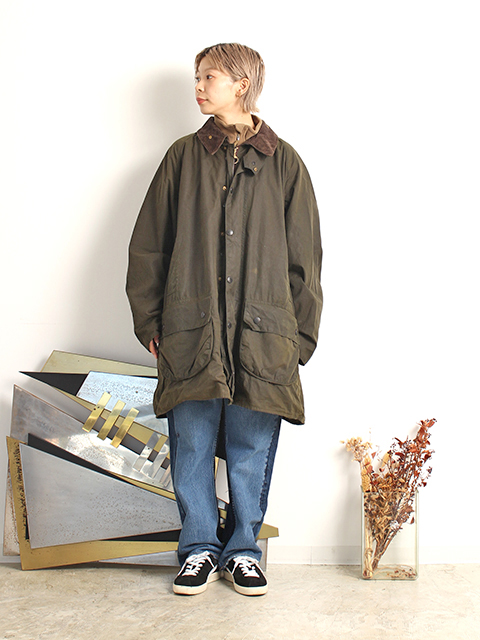 barbour バブアー gamefair yoused 着丈長めです-