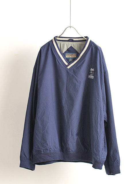 【USED】SNEAD JACK ’HARVARD SQUARE’ NAVY XXL-OIKOS EMB ゴルフジャケットネイビーXXL OIKOS刺繍