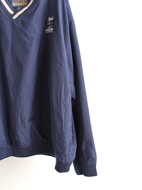 【USED】SNEAD JACK ’HARVARD SQUARE’ NAVY XXL-OIKOS EMB ゴルフジャケットネイビーXXL OIKOS刺繍