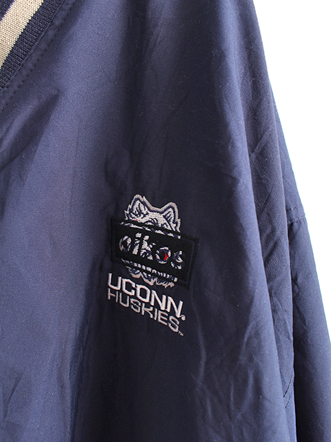 【USED】SNEAD JACK ’HARVARD SQUARE’ NAVY XXL-OIKOS EMB ゴルフジャケットネイビーXXL OIKOS刺繍