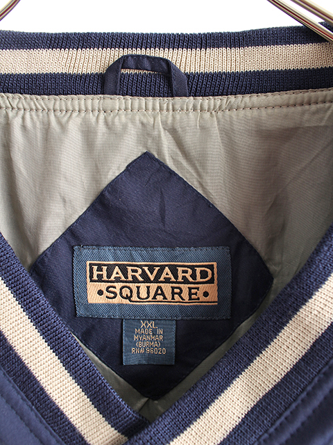 【USED】SNEAD JACK ’HARVARD SQUARE’ NAVY XXL-OIKOS EMB ゴルフジャケットネイビーXXL OIKOS刺繍