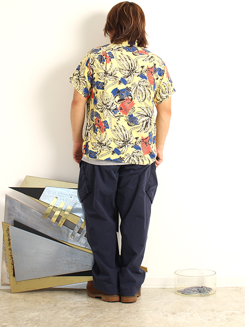 USED】40's～50's HARPER RAYON ALOHA SHIRT- 毎日を楽しく豊かにする