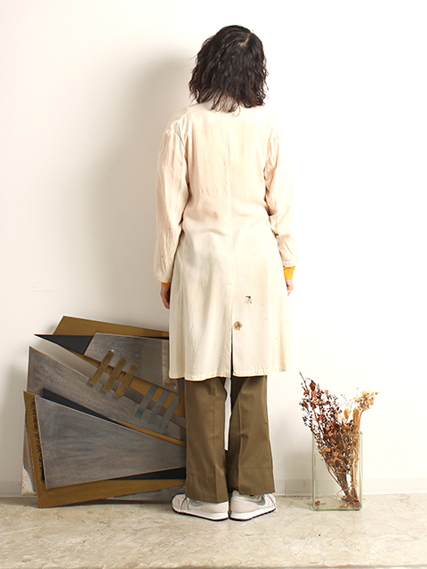 【USED】JAPANESE VINTAGE WORK COAT 'KOMATSU' 日本ヴィンテージワークコート