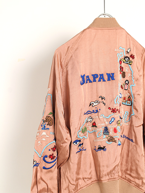 JAPAN EMB SOUVENIR JACKET TIGRE BROCANTE ジャパン刺繍スーヴェニアジャケット