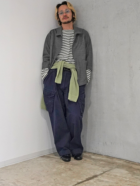 70s JAPANESE JERSEY ZIP UP BLOUSON -OIKOS 毎日を楽しく豊かにする ...