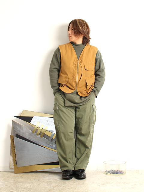 USED】60's US ARMY JUNGLE FATIGUE TROUSERS 