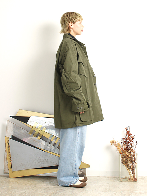 DEAD STOCK】US ARMY JUMGLE FATIGUE SHIRT 3RD-OIKOS 毎日を楽しく 