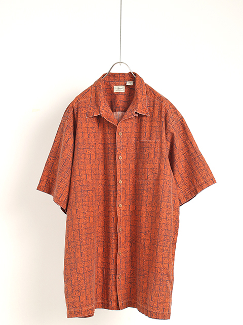 USED】L.L.BEAN OPEN COLLAR BOX SHIRT- 毎日を楽しく豊かにする洋服