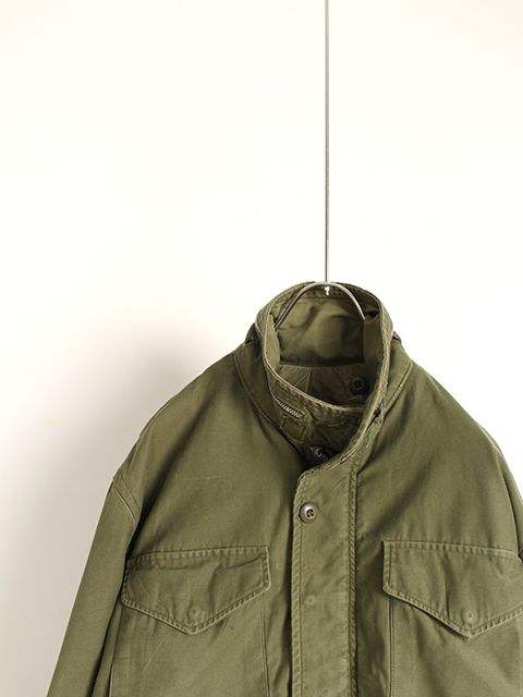 【USED】1967 M-65 FIELD JACKET ALUMINUM ZIPPER S-R M65フィールドジャケットアルミジップ