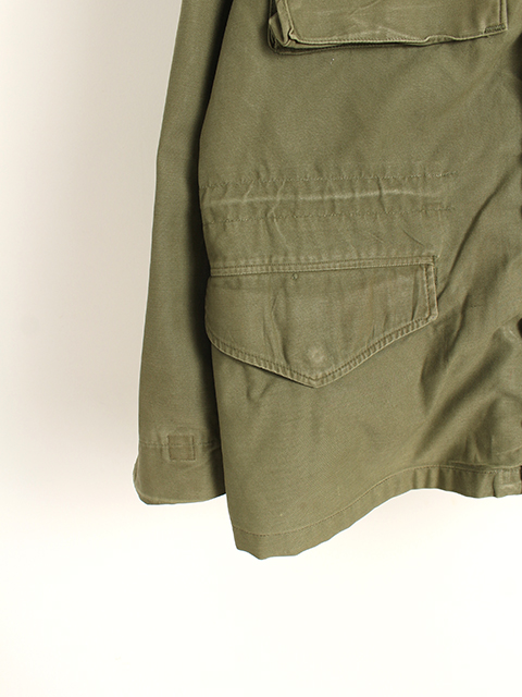 【USED】1967 M-65 FIELD JACKET ALUMINUM ZIPPER S-R M65フィールドジャケットアルミジップ