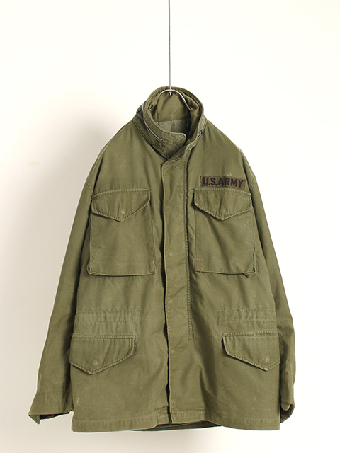 【USED】M-65 FIELD JACKET ALUMINUM ZIPPER S-R? M65フィールドジャケットアルミジップ