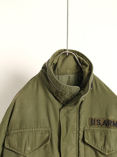 【USED】M-65 FIELD JACKET ALUMINUM ZIPPER S-R? M65フィールドジャケットアルミジップ