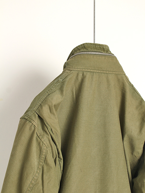 USED】70s? M-65 FIELD JACKET 2ND ALUMINUM ZIPPER M-R-OIKOS 毎日を 