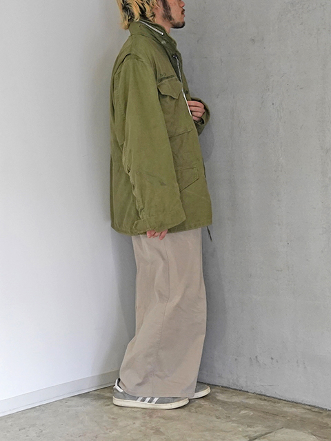 USED】70s? M-65 FIELD JACKET 2ND ALUMINUM ZIPPER M-R-OIKOS 毎日を 