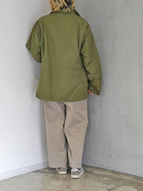 【USED】70s? M-65 FIELD JACKET 2ND ALUMINUM ZIPPER M-R M65フィールドジャケットアルミジップ