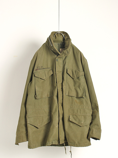 【USED】70s? M-65 FIELD JACKET 2ND ALUMINUM ZIPPER M-R M65フィールドジャケットアルミジップ