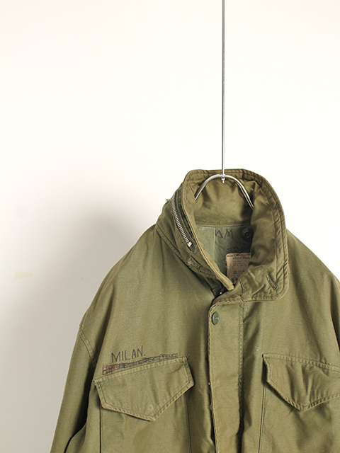 【USED】70s? M-65 FIELD JACKET 2ND ALUMINUM ZIPPER M-R M65フィールドジャケットアルミジップ