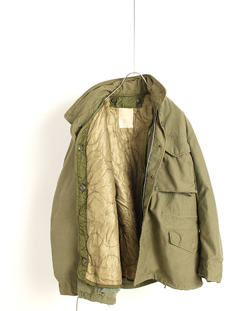 【USED】US ARMY M-65 FIELD JACKET 2ND MEDIUM-SHORT WITH LINNER  アメリカ軍M65フィールドジャケットMSライナー付