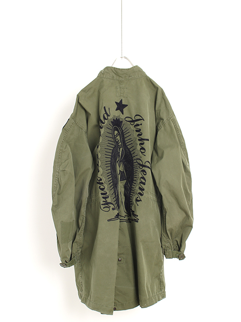 M-65モッズコート74年製マリア刺繍Mサイズ