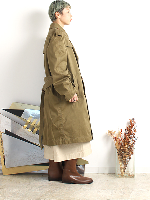 NETHERLANDS ARMY TRENCH COAT -OIKOS 毎日を楽しく豊かにする洋服