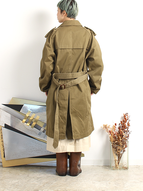 【USED】NETHERLANDS ARMY TRENCH COAT オランダ軍トレンチコート