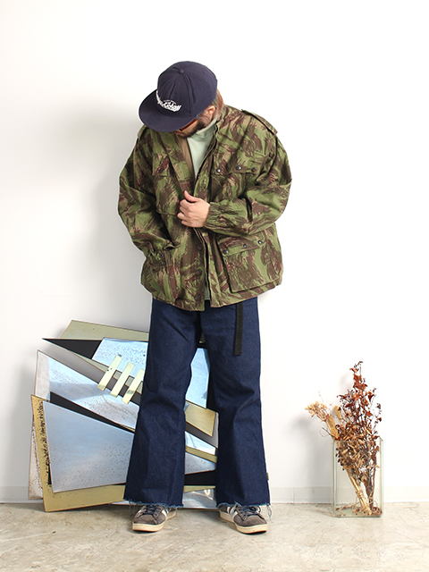 PORTUGUESE ARMY LIZARD CAMO PARATROOPER JACKET ポルトガル軍リザードカモパラシュートジャケット