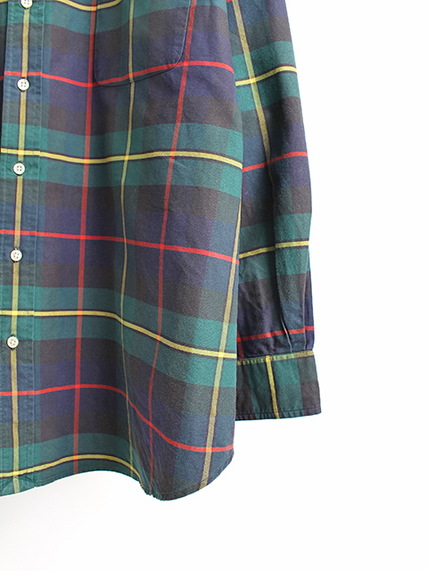 USED】RALPH LAUREN BUTTON DOWN SHIRT 2X BIG TARTAN CHECK - 毎日を 