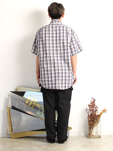 【USED】RALPH LAUREN S/S CHECK SHIRT SIZE-XXL ラルフローレン半袖チェックシャツ