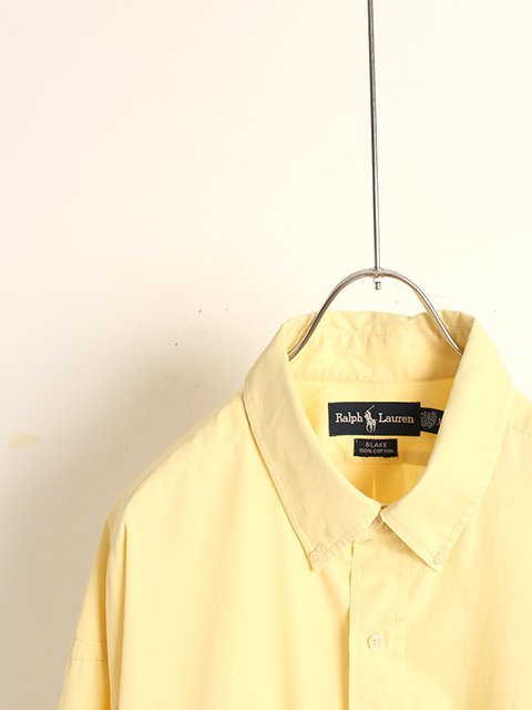 USED】RALPH LAUREN HALF SLEEVE BUTTON DOWN- 毎日を楽しく豊かにする