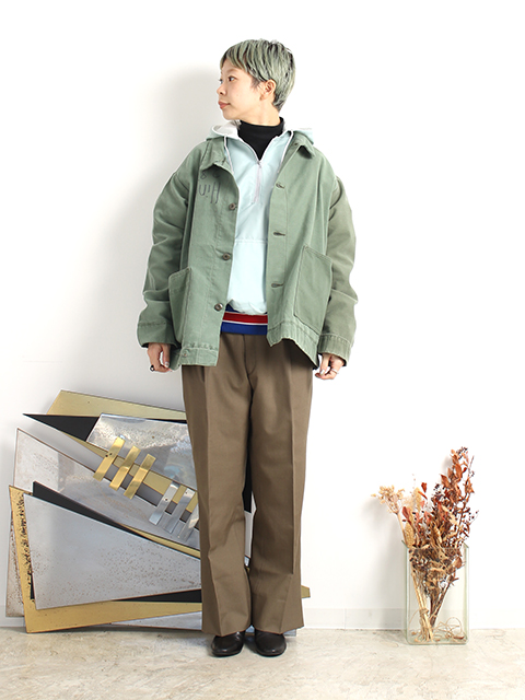 REMAKE ARMY BAG COVERALL SUNNY SIDE UP リメイクアーミーバッグカバーオール サニーサイドアップ