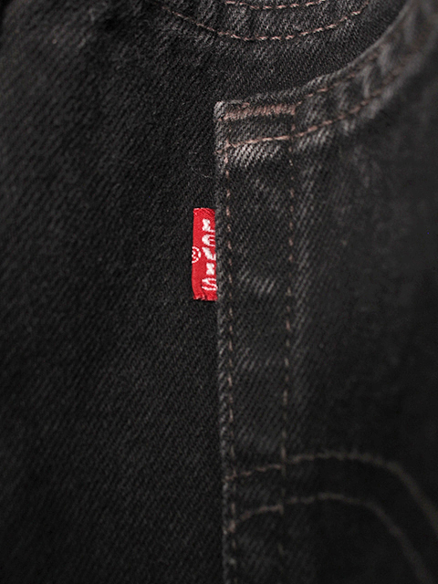 【USED】LEVI’S 550 BLACK RESIZED EASY PANTS リーバイスリサイズイージーパンツブラック