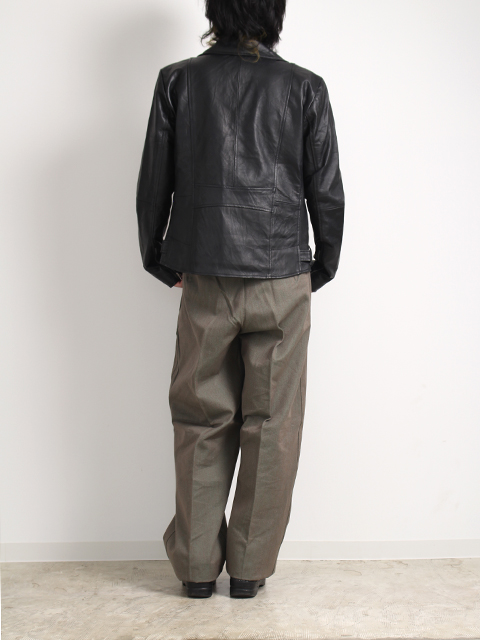 RE LEATHER DOUBLE RIDER'S JACKET yoused -OIKOS 毎日を楽しく豊かに