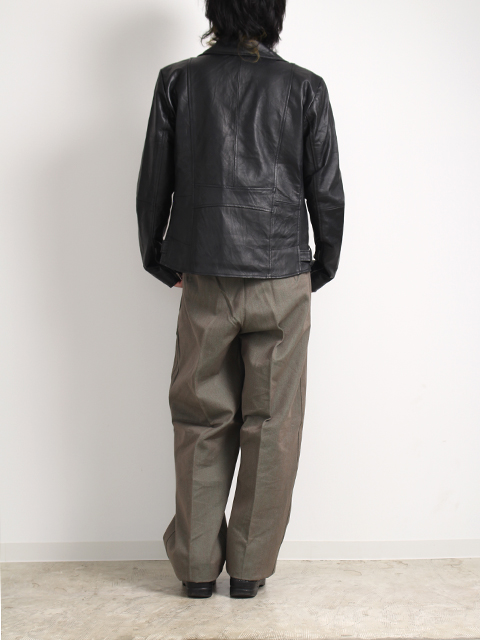 RE LEATHER DOUBLE RIDER'S JACKET yoused -OIKOS 毎日を楽しく豊かに 